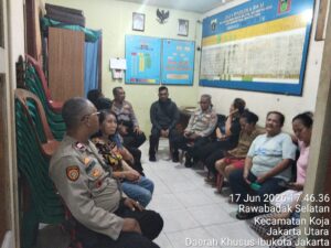 Polsek Koja Ajak Warga Perkuat Keamanan Lingkungan Melalui Program Jaga Jakarta On The Spot