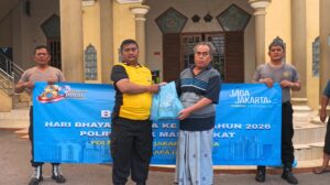 Polsek Kelapa Gading Gelar Bakti Religi di Tiga Rumah Ibadah Sambut HUT Bhayangkara ke-80