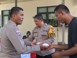 Polsek Kelapa Gading Tebar Kepedulian, 150 Nasi Kotak Dibagikan kepada Ojol dan Sabuk Kamtibmas