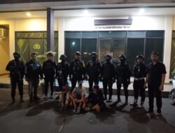 POLSEK METRO PENJARINGAN AMANKAN 7 MOTOR TANPA DOKUMEN DAN GAGALKAN DUGAAN AKSI TAWURAN SAAT KRYD MALAM HARI