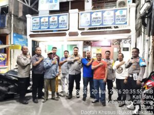 Jaga Jakarta On The Spot Kapolsek Cilincing, Ajak Warga Kalibaru Perkuat Pengawasan Remaja dan Cegah Tawuran