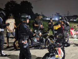 Brimob Batalyon B Pelopor Amankan 11 Remaja dan Lima Motor Saat Patroli Duren Sawit