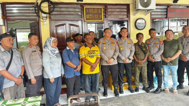 
					Jaga Jakarta On The Spot, Kapolres Jakarta Metro Utara Dorong Peran Aktif Warga Jaga Keamanan Lingkungan