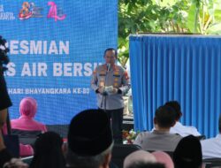 Polda Metro Jaya Resmikan Fasilitas Air Bersih di Bojongsari Depok, 815 Warga Terbantu