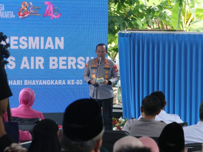 
					Polda Metro Jaya Resmikan Fasilitas Air Bersih di Bojongsari Depok, 815 Warga Terbantu