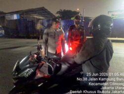 Polsek Cilincing Intensifkan Patroli dan Razia Stasioner untuk Cegah Tawuran serta Gangguan Kamtibmas