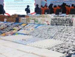 Polda Metro Jaya Ungkap 3.809 Kasus Narkoba, 17,45 Ton Barang Bukti Disita
