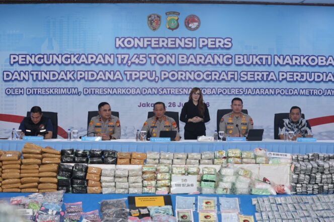 
					Kapolda Metro Jaya: Pengungkapan Narkoba dan Perjudian Bentuk Komitmen Lindungi Masyarakat