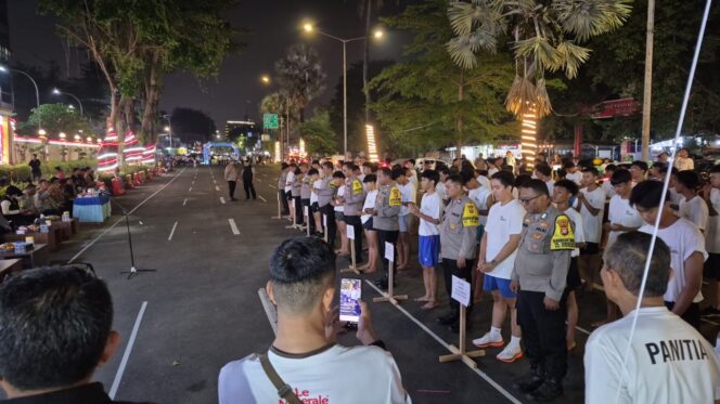 
					Meriahkan Hari Bhayangkara ke-80, Polres Metro Jakarta Pusat Gelar Night Run