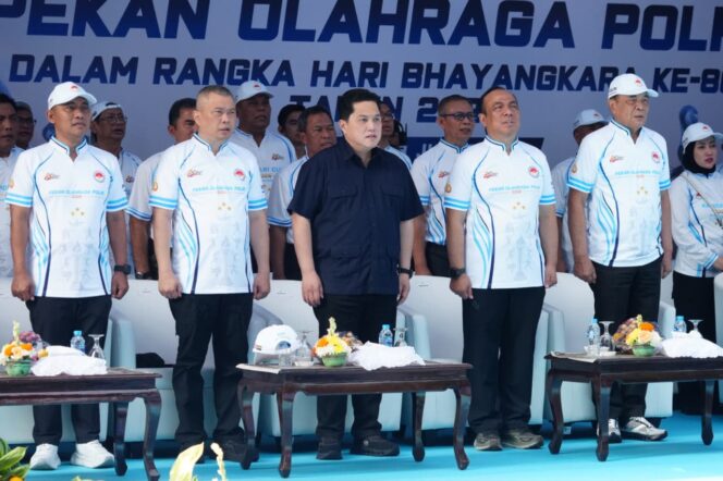 
					Menpora Erick Thohir Apresiasi Pekan Olahraga Polri 2026: Makin Banyak Event Olahraga, Makin Baik untuk Bangsa