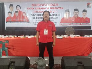 Zulkifli Saragih Terpilih Pimpin PAC PDI Perjuangan Sipispis, Siap Kawal Program Partai