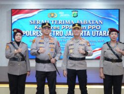 Kapolres Metro Jakarta Utara Pimpin Sertijab Kasatres PPA/PPO, Tekankan Profesionalisme dan Soliditas