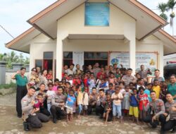 Momentum Hari Bhayangkara ke-80, Satgas Ops Damai Cartenz Pererat Kedekatan dengan Masyarakat Lewat Bakti Sosial
