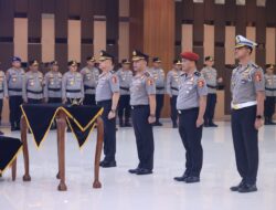Polri Laksanakan Kenaikan Pangkat 87 Perwira Tinggi, Empat Perwira Raih Bintang Tiga