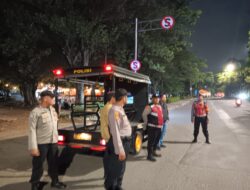 Patroli Tengah Malam Polsek Penjaringan Sasar Titik Rawan Tawuran dan Balap Liar