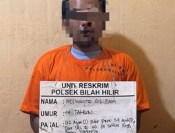 Unit Reskrim Polsek Bilah Hilir Ungkap Kasus Peredaran Sabu, Seorang Pria Diamankan