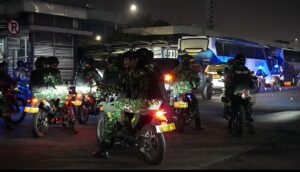 Dandim 0502/JU Pimpin Patroli Gabungan Satgas Begal Antisipasi Kriminalitas di Jakarta Utara