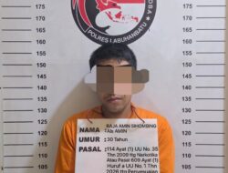 Bawa 4 Bungkus Sabu, Raja Amin Sihombing Diciduk Polisi