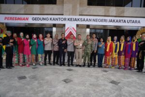 Dandim 0502/Jakarta Utara Hadiri Peresmian Gedung Kejaksaan Negeri Jakarta Utara
