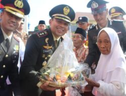 Dukungan Penguatan Sinergi TNI – Polri ,Dandim 0209/LB Letkol Kav Hanung Kaptiaji Hadiri HUT Bhayangkara Ke 80
