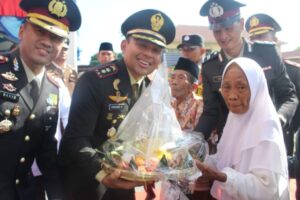 Dukungan Penguatan Sinergi TNI – Polri ,Dandim 0209/LB Letkol Kav Hanung Kaptiaji Hadiri HUT Bhayangkara Ke 80