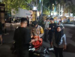 Polsek Metro Penjaringan Gelar KRYD Tengah Malam, Delapan Motor Tanpa Kelengkapan Diamankan