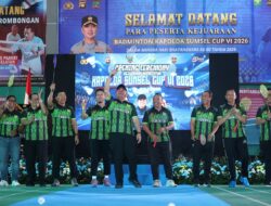 ​Perkuat Sinergi dengan Masyarakat, Polda Sumsel Gelar Badminton Kapolda Cup 2026 yang Diikuti Ribuan Peserta
