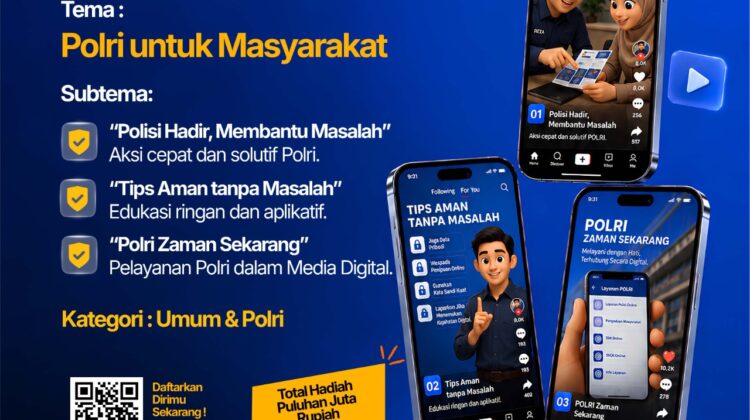 Divhumas Polri Gelar Lomba Kreatif Hari Bhayangkara ke-80, Ajak Masyarakat Suarakan Polri untuk Masyarakat