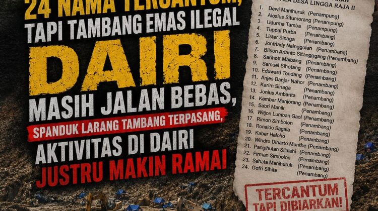 2 Minggu Bungkam, Kapolda Sumut akan disurati ke Mabes Polri, Kompolnas, Ombudsman Soal Tambang Ilegal Dairi