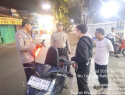 Jaga Jakarta, Polsek Cilincing Intensifkan KRYD Demi Ciptakan Wilayah Aman