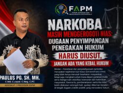 NARKOBA MASIH MENGGEROGOTI NIAS: DUGAAN PENYIMPANGAN PENEGAKAN HUKUM HARUS DIUSUT, JANGAN ADA YANG KEBAL HUKUM