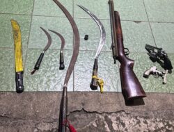 Respons Cepat Laporan Warga, Polisi Amankan Dua Pemuda dan Airsoft Gun di Depok