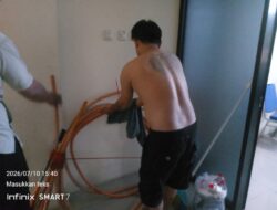 Dua Pria Pencuri Kabel Senilai Rp143 Juta Diamankan Polsek Cikarang Selatan