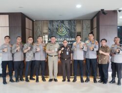Kapolres dan Forkopimko Plus Jakarta Utara Bangun Sinergi melalui Silaturahmi di Kejari