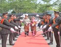 Tradisi Pisah Sambut Kapolres Labusel, AKBP Rosef Efendi Komitmen Wujudkan Polri yang Presisi dan Humanis