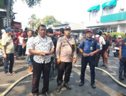 Polsek Koja Selidiki Rumah Tinggal Terbakar di Koja, Diduga Akibat Korsleting Listrik