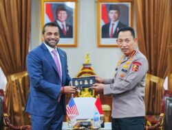 Kapolri Terima Audiensi Direktur FBI, Perkuat Kerja Sama Penanggulangan Kejahatan Transnasional