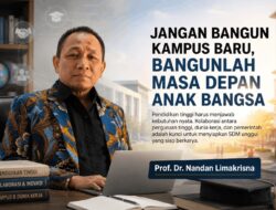 Jangan Bangun Kampus Baru, Bangunlah Masa Depan Anak Bangsa