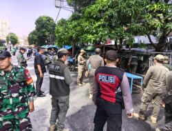 Bulan Tertib Trotoar Digelar di Apartemen Laguna Pluit, Polisi Libatkan TNI hingga Satpol PP