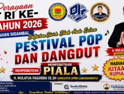 Anggota DPRD Labuhanbatu Mulatua Pasaribu Semarakkan HUT RI Ke-81 Lewat Festival Pop Dan Dangdut