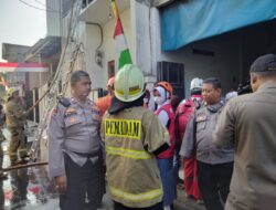 Kebakaran Rumah di Jalan Mahoni Koja Api Berhasil Dipadamkan, Polisi Selidiki Dugaan Korsleting Listrik