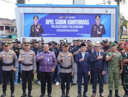 Pimpin Apel Sabuk Kamtibmas, Kapolda Sumsel Ajak Masyarakat Perkuat Persatuan dan Tolak Provokasi Pemecah Belah
