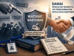 Ketika Martabat Wartawan Dipertaruhkan, Apakah Damai Sudah Cukup?