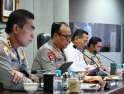 Tindak Lanjuti Arahan Presiden, Wakapolri dan Wamen Kehutanan Konsolidasikan Langkah Nasional Hadapi El Nino dan Karhutla