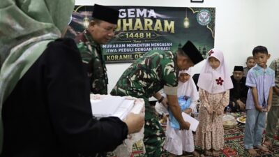 Koramil 05/Cilincing Gelar Gema Muharam 1448 H, Muharam Jadi Momentum Mengasah Jiwa Peduli dengan Berbagi