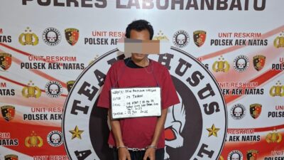 Aksi Cepat Polsek Aek Natas Berbuah Hasil, Terduga Pelaku Narkoba Diciduk