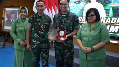 Jam Komandan Jadi Momen Pelepasan Kasdim Letkol Inf Danny Sulistyo dan Edukasi Tabungan Emas di Kodim 0502/Jakarta Utara