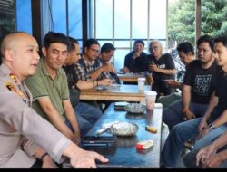 JJOS Ngobrol Santai dan Ngopi Bareng, Kapolres Pelabuhan Tanjung Priok Bersama Jurnalis