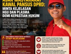 KETUA ALIANSI KELOMPOK TANI ASAHAN AJAK MASYARAKAT KAWAL PANSUS DPRD: BUKA TERANG PERSOALAN HGU DAN PLASMA SECARA TRANSPARAN