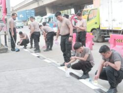 Sambut HUT RI, Polres Metro Jakarta Utara Percantik Fasilitas Umum Lewat Aksi “Merdeka Bersama Masyarakat”